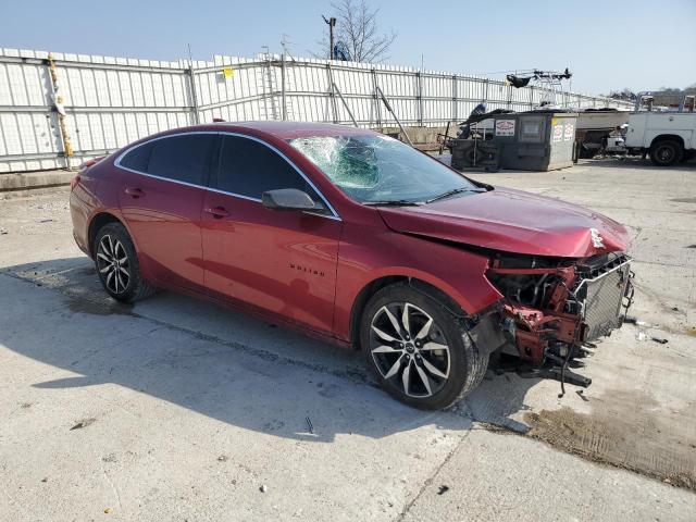 1G1ZG5ST0SF152554 - 2025 CHEVROLET MALIBU RS MAROON photo 4