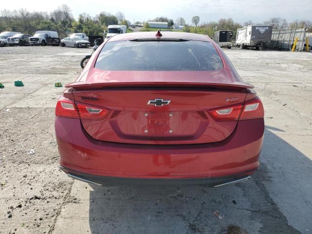 1G1ZG5ST0SF152554 - 2025 CHEVROLET MALIBU RS MAROON photo 6