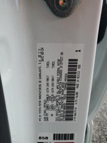 3TYKB5FN2RT008828 - 2024 TOYOTA TACOMA DOUBLE CAB 白色 照片 12