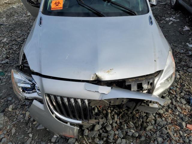 2G4GK5EX9F9142658 - 2015 BUICK REGAL SILVER photo 11