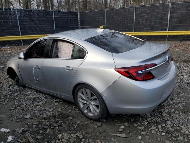 2G4GK5EX9F9142658 - 2015 BUICK REGAL SILVER photo 2