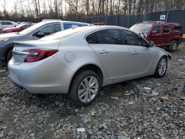 2G4GK5EX9F9142658 - 2015 BUICK REGAL SILVER photo 3