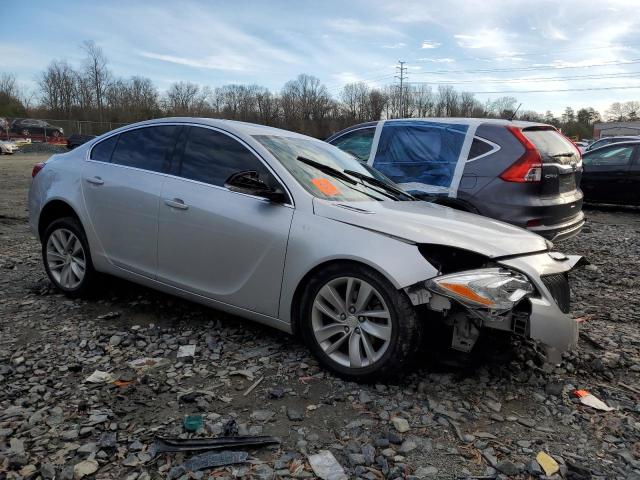 2G4GK5EX9F9142658 - 2015 BUICK REGAL SILVER photo 4