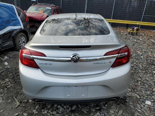 2G4GK5EX9F9142658 - 2015 BUICK REGAL SILVER photo 6