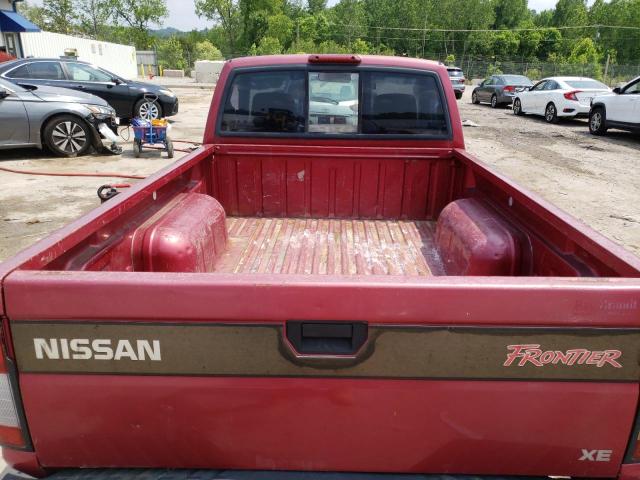 1N6DD21S3WC303201 - 1998 NISSAN FRONTIER XE BURGUNDY photo 10