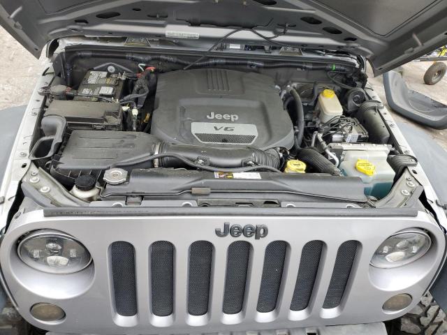 1C4BJWDG4FL504400 - 2015 JEEP WRANGLER U SPORT GRAY photo 11