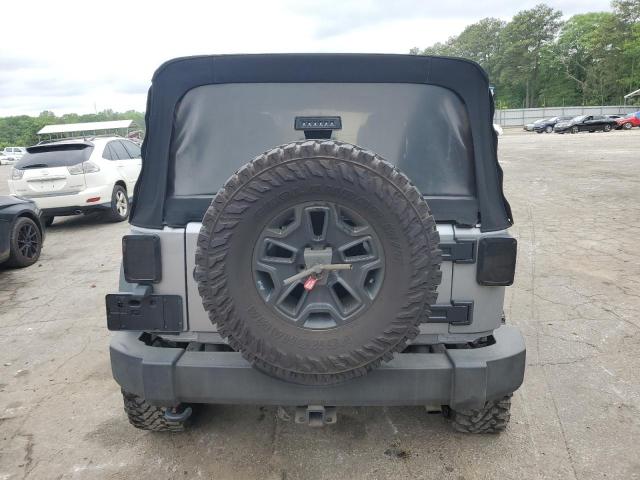 1C4BJWDG4FL504400 - 2015 JEEP WRANGLER U SPORT GRAY photo 6
