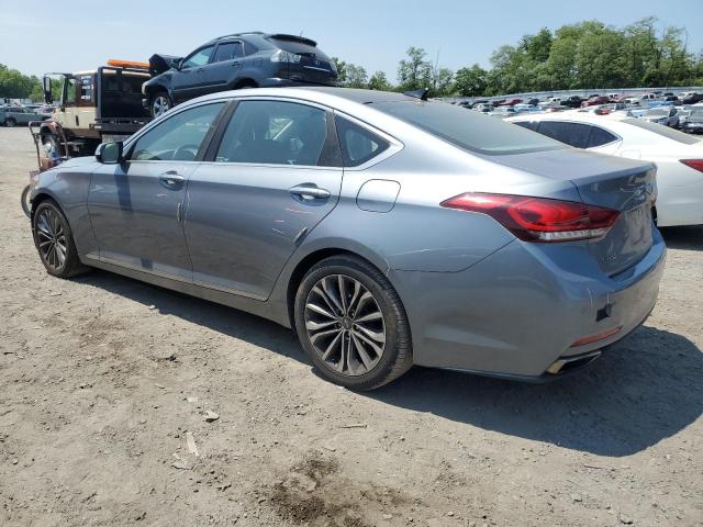 KMHGN4JE4FU037440 - 2015 HYUNDAI GENESIS 3.8L SILVER photo 2