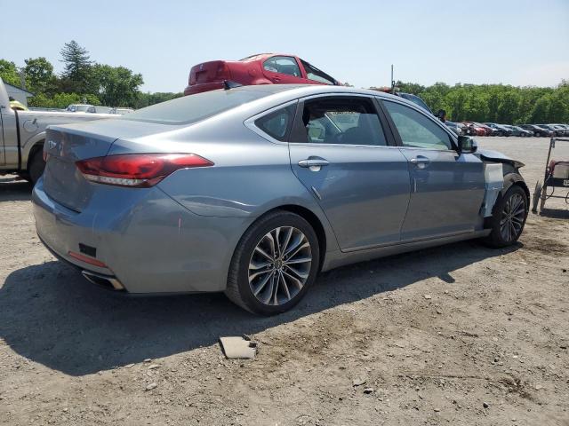 KMHGN4JE4FU037440 - 2015 HYUNDAI GENESIS 3.8L SILVER photo 3