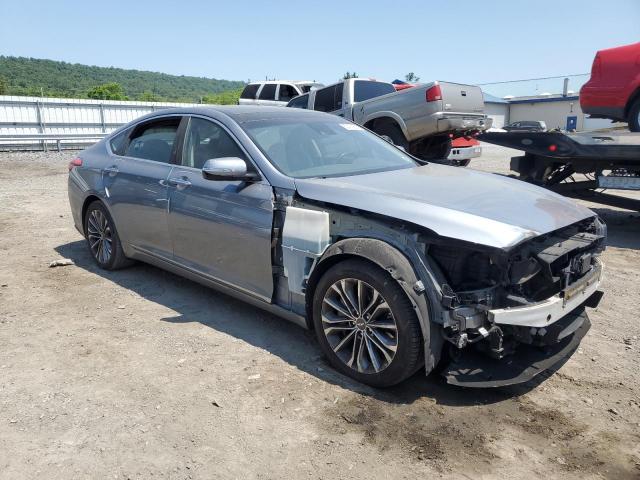 KMHGN4JE4FU037440 - 2015 HYUNDAI GENESIS 3.8L SILVER photo 4