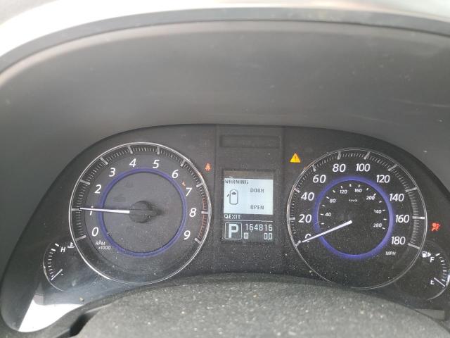 JN8CS1MU5DM141854 - 2013 INFINITI FX37 ნაცრისფერი ფოტო 9