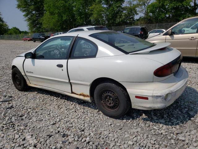 1G2JB124317353009 - 2001 PONTIAC SUNFIRE SE WHITE photo 2