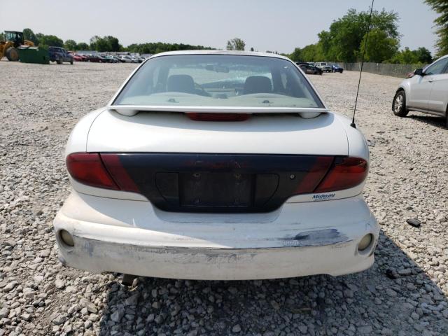 1G2JB124317353009 - 2001 PONTIAC SUNFIRE SE WHITE photo 6