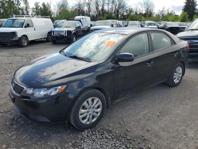 KNAFU4A27D5703753 - 2013 KIA FORTE EX BLACK photo 1