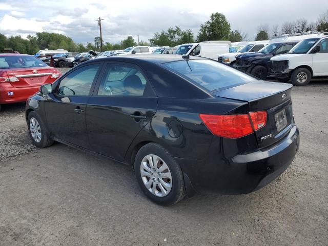 KNAFU4A27D5703753 - 2013 KIA FORTE EX BLACK photo 2