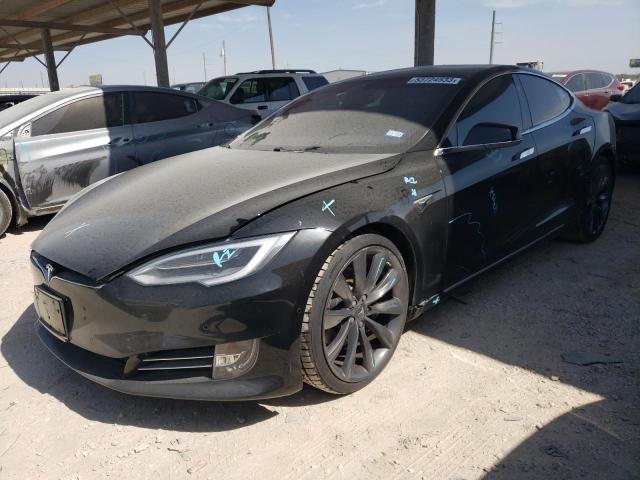 5YJSA1E23GF174324 - 2016 TESLA MODEL S Սև լուսանկար 1