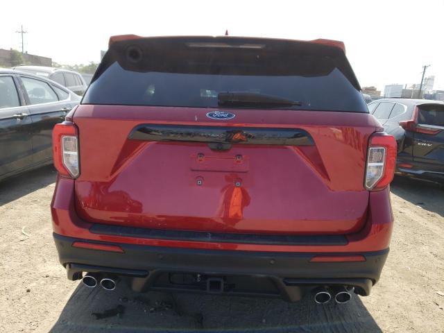 1FM5K8GC9LGB09899 - 2020 FORD EXPLORER ST RED photo 6