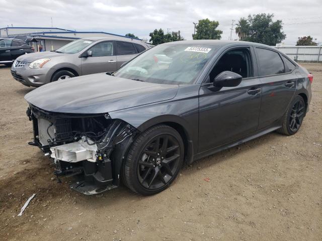 2HGFE2F55PH522253 - 2023 HONDA CIVIC SPORT 灰色 照片 1