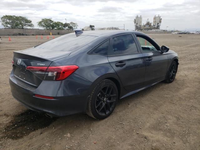 2HGFE2F55PH522253 - 2023 HONDA CIVIC SPORT 灰色 照片 3