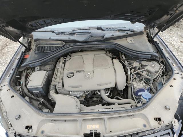 4JGDA5HB6EA284460 - 2014 MERCEDES-BENZ ML 350 4MATIC BLUE photo 11