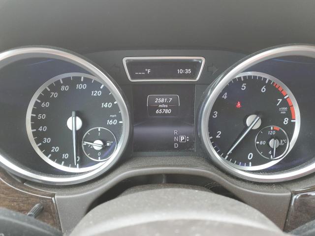 4JGDA5HB6EA284460 - 2014 MERCEDES-BENZ ML 350 4MATIC BLUE photo 9