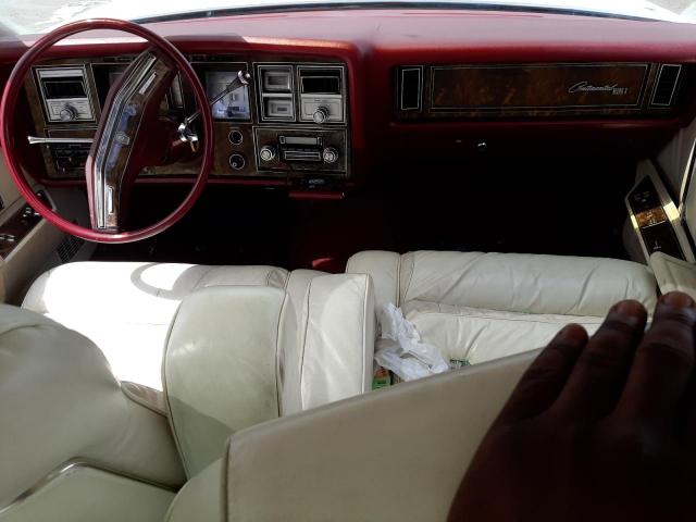 7Y89A873288 - 1977 LINCOLN CONTINITAL CREAM photo 8