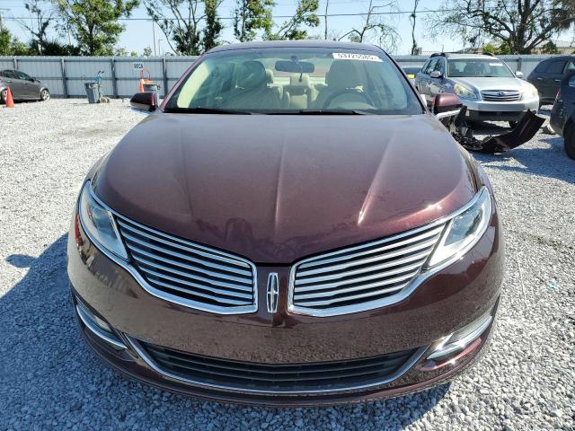 3LN6L2G91DR816623 - 2013 LINCOLN MKZ ბურგუნდია ფოტო 5