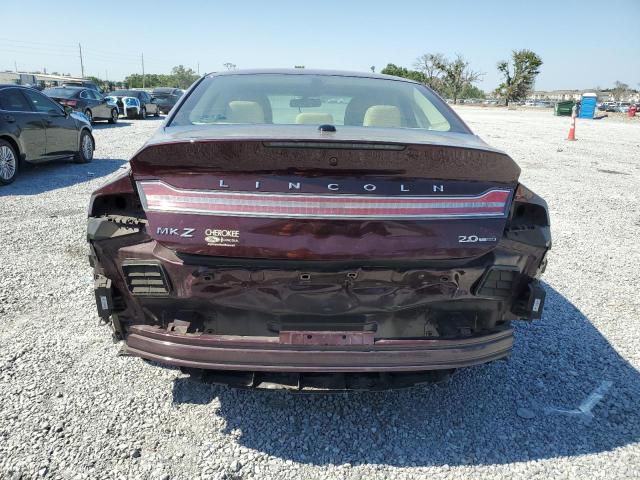 3LN6L2G91DR816623 - 2013 LINCOLN MKZ ბურგუნდია ფოტო 6