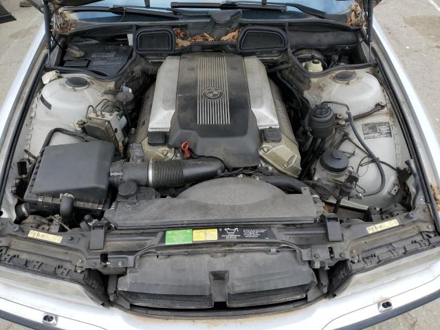 WBAGG83461DN87898 - 2001 BMW 740 I AUTOMATIC SILVER photo 11
