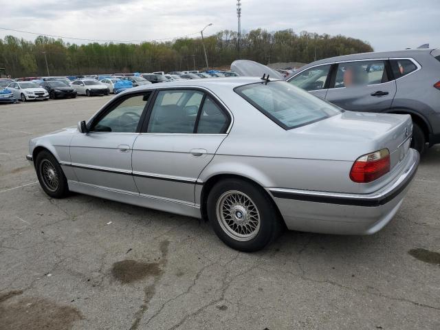 WBAGG83461DN87898 - 2001 BMW 740 I AUTOMATIC SILVER photo 2