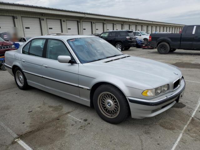 WBAGG83461DN87898 - 2001 BMW 740 I AUTOMATIC SILVER photo 4