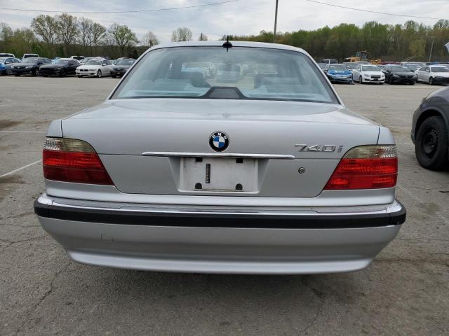 WBAGG83461DN87898 - 2001 BMW 740 I AUTOMATIC SILVER photo 6