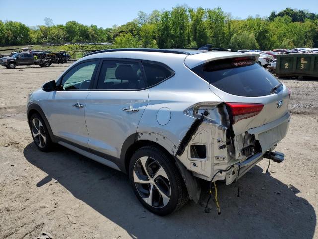 KM8J3CA27JU666016 - 2018 HYUNDAI TUCSON VALUE SILVER photo 2