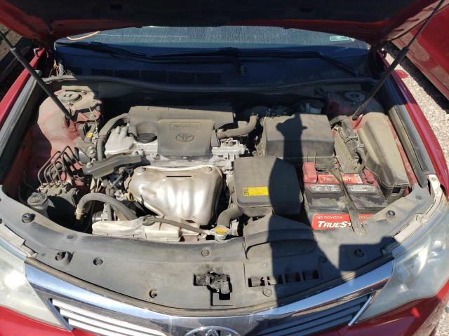 4T1BF1FKXDU721247 - 2013 TOYOTA CAMRY L RED photo 11