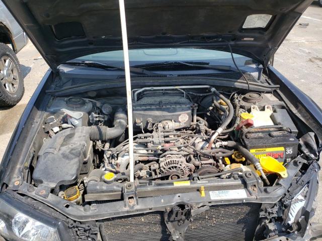 JF1SG65604H723381 - 2004 SUBARU FORESTER 2.5XS Negro foto 11