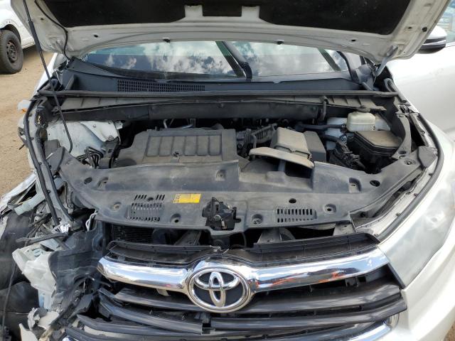 5TDJKRFH0FS122489 - 2015 TOYOTA HIGHLANDER XLE 白色 照片 12