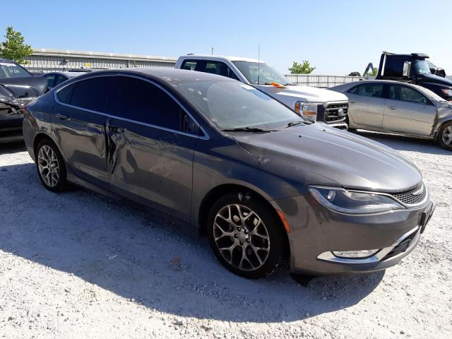 1C3CCCEG9FN540894 - 2015 CHRYSLER 200 C CHARCOAL photo 4