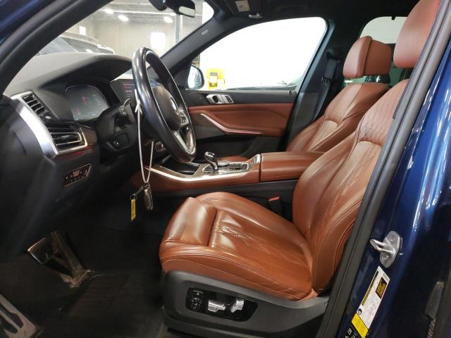 5UXCR6C58KLL06814 - 2019 BMW X5 XDRIVE40I Синій фото 7