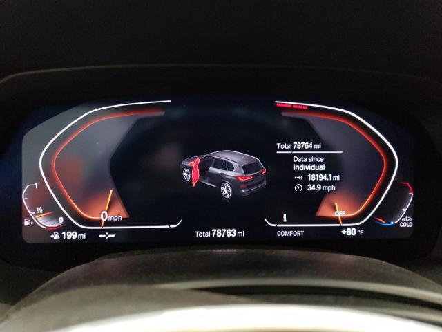 5UXCR6C58KLL06814 - 2019 BMW X5 XDRIVE40I Синій фото 9