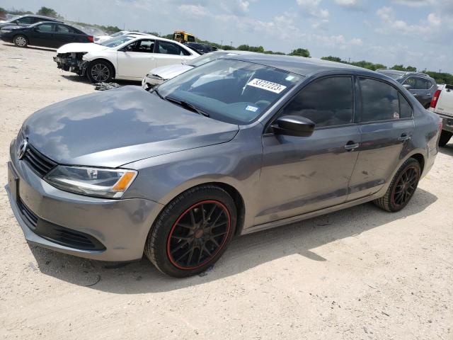 3VW2K7AJ0DM271370 - 2013 VOLKSWAGEN JETTA BASE رمادي صورة 1