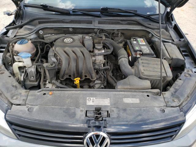 3VW2K7AJ0DM271370 - 2013 VOLKSWAGEN JETTA BASE رمادي صورة 11