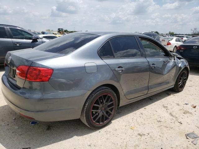 3VW2K7AJ0DM271370 - 2013 VOLKSWAGEN JETTA BASE رمادي صورة 3
