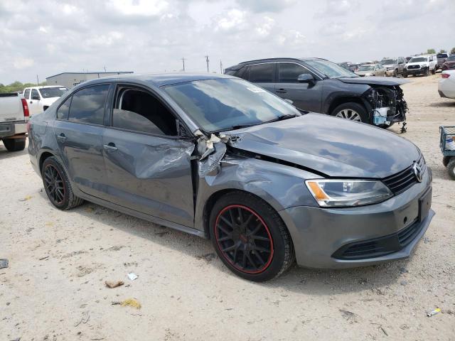 3VW2K7AJ0DM271370 - 2013 VOLKSWAGEN JETTA BASE رمادي صورة 4