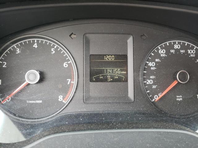 3VW2K7AJ0DM271370 - 2013 VOLKSWAGEN JETTA BASE رمادي صورة 9