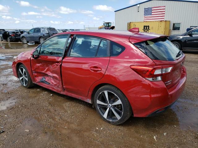 4S3GTAM62J3721415 - 2018 SUBARU IMPREZA SPORT RED photo 2