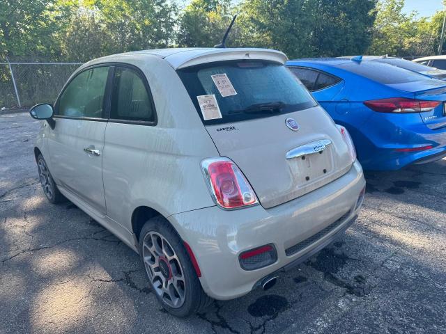 3C3CFFBR9CT119929 - 2012 FIAT 500 SPORT CREAM photo 3