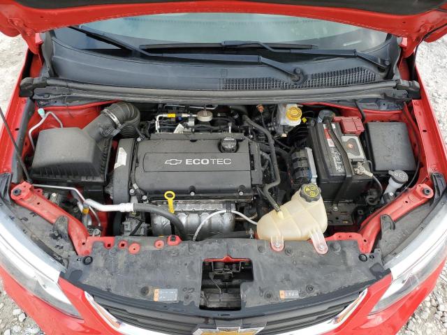 1G1JD5SH7H4122053 - 2017 CHEVROLET SONIC LT 红色 照片 11