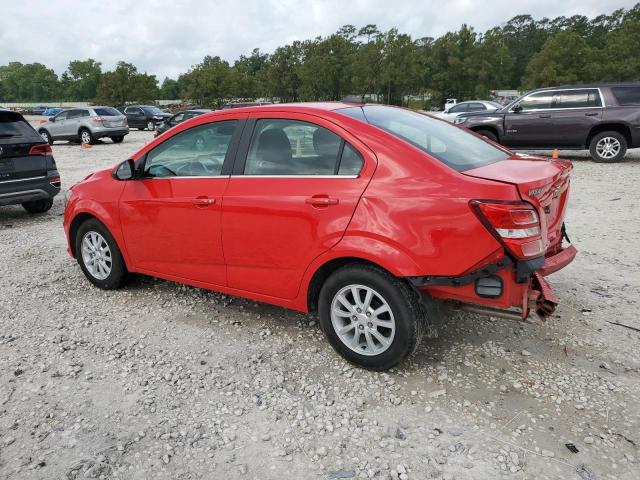 1G1JD5SH7H4122053 - 2017 CHEVROLET SONIC LT 红色 照片 2