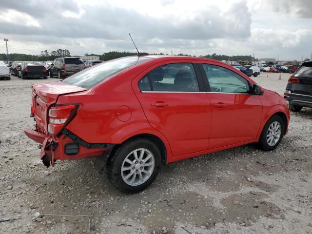 1G1JD5SH7H4122053 - 2017 CHEVROLET SONIC LT 红色 照片 3