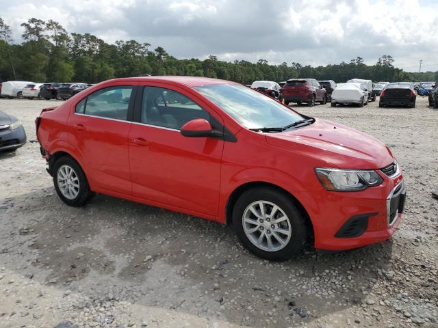 1G1JD5SH7H4122053 - 2017 CHEVROLET SONIC LT 红色 照片 4